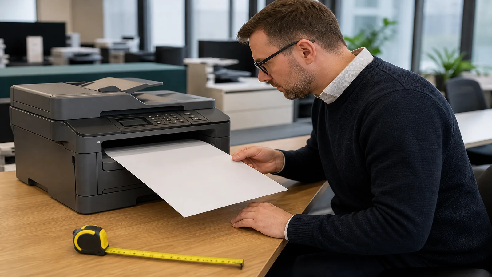 UK office guidance visual for verify true a3 scan and print before paying uk
